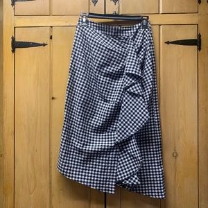 Gingham skirt